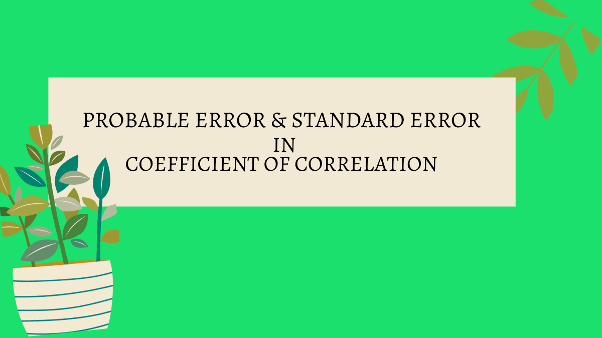 PROBABLE-ERROR